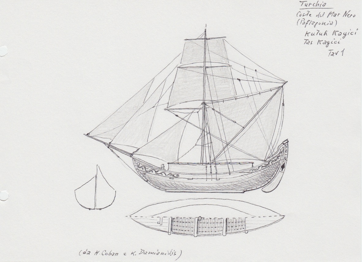 093 Turchia - coste del Mar Nero  (Paflagonia) - kutuk kayici - tas kayici - tav.1 -da H. Voban e K. Damianidis